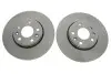 Диск тормозной (передний) Renault Megane III/Scenic III/Laguna III 07- (296x26) Solgy (208074) изображение 1