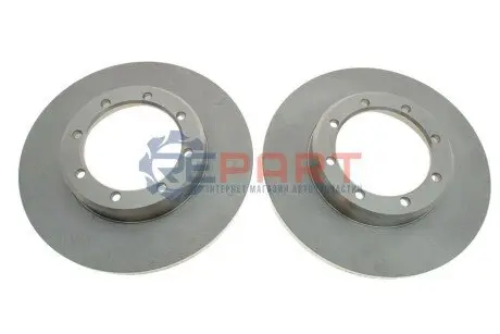 Фото Диск гальмівний (задній) Renault Master 2.3dCi 10- (302x18) (спарка) Solgy (208078) зображення 1