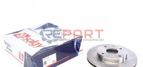 Фото Диск гальмівний (передній) Chevrolet Lacetti/Nubira 05- (256x24) Solgy (208096) зображення 1