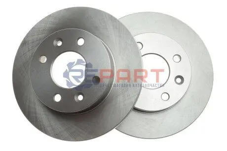 Диск гальмівний (передній) Renault Megane 96-03/Logan 04-/Clio 92-05/Sandero 07- (238x12) Solgy 208149 Купити в Україні