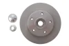 Диск тормозной (задний) Renault Megane IV 15- (260x8) (+ABS) с подшипником Solgy (208170) изображение 1