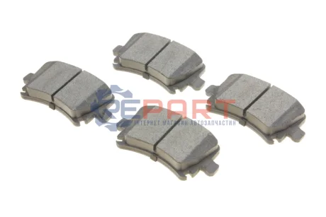 Тормозные колодки (задние) VW Caddy 03- Solgy 209027 Купить в Украине