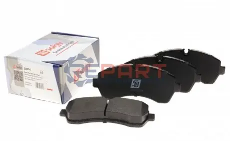 Колодки гальмівні (передні) MB Sprinter (906) 508-519CDI 06 Solgy 209034 Купити в Україні