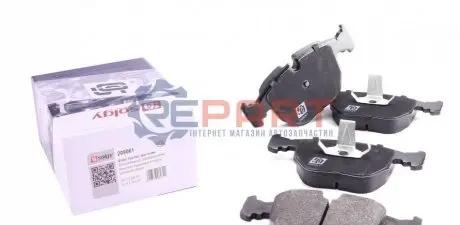 Тормозные колодки (передние) BMW 5 (E39)/7 (E38) 94- Solgy 209061 Купить в Украине