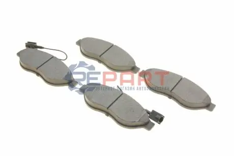 Колодки гальмівні (передні) Citroen Jumper/Fiat Ducato/Peugeot Boxer 06- (з датчиком) Solgy 209076 Купити в Україні
