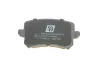 Фото Колодки гальмівні (задні) Audi A6/VW Passat/CC 1.8TSI/2.0TDI 10- (Lucas) Solgy (209110) зображення 3