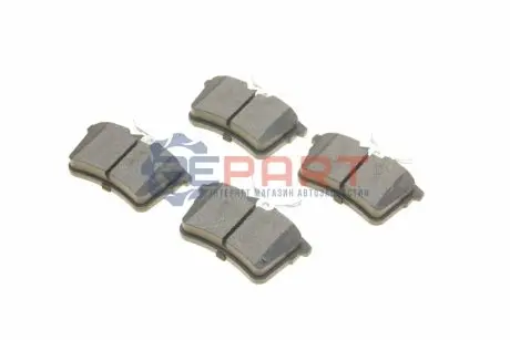 Колодки гальмівні (задні) Citroen Berlingo 08- (Lucas) Solgy 209112 Купити в Україні