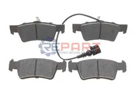 Колодки гальмівні (задні) VW T5 03- (Ate) Solgy 209122 Купити в Україні