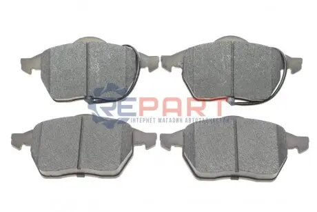 Колодки гальмівні (передні) Audi 100 91-94/A6 94-97 (Ate) (з датчиками) Solgy 209123 Купити в Україні
