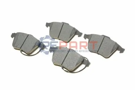Колодки гальмівні (передні) Audi A4/A6/A8 02- (з датчиками) (Ate) Solgy 209124