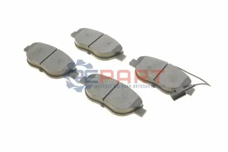 Колодки гальмівні (передні) Fiat Doblo 01-/Opel Combo 12- (Bosch)/(з датчиком) Solgy 209127 Купити в Україні