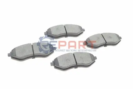 Колодки гальмівні (передні) Chevrolet Aveo 03- (Akebono) Solgy 209148 Купити в Україні