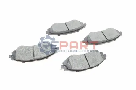 Колодки гальмівні (передні) Daewoo Lanos/ Nubira 1.6-2.2 97- (Akebono) Solgy 209149 Купити в Україні
