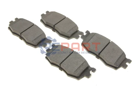 Колодки гальмівні (передні) Kia Rio/Hyundai Accent 05 Solgy 209151 Купити в Україні