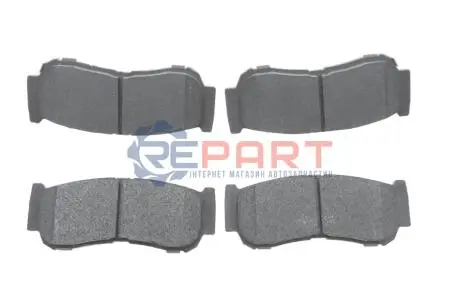 Колодки гальмівні (задні) Hyundai H-1 97-07/Santa Fe 05-15 Solgy 209158 Купити в Україні