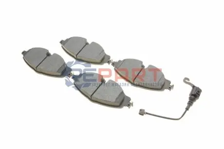 Фото Колодки гальмівні (передні) Audi A3/Q2/Q3/Seat/Skoda Octavia/Kodiaq/VW Golf/Passat B8 12- (+датчик) Solgy (209165) зображення 1
