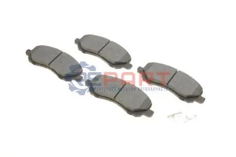 Колодки гальмівні (передні) Citroen C4/Peugeot 4008 12-/Mitsubishi Lancer/Outlander 03-/Jeep/Dodge Solgy 209174 Купити в Україні