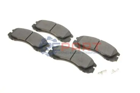 Колодки гальмівні (передні) Citroen C-Crosser 07-/Mitsubishi Outlander/Pajero 98-/Lancer/L400 94-03 Solgy 209176 Купити в Україні