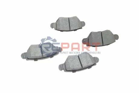 Колодки гальмівні (задні) Opel Astra G 98-09/Zafira A 99-05/Chevrolet Corsa 94-02/Zafira 01-12 Solgy 209179 Купити в Україні