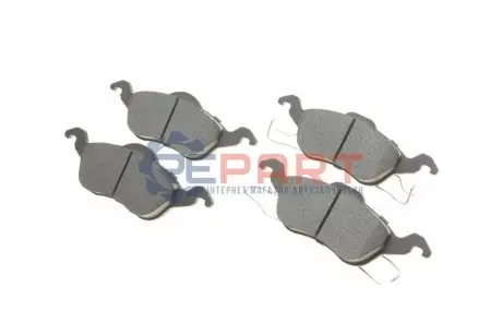 Колодки гальмівні (передні) Ford Focus 98-05 Solgy 209181 Купити в Україні