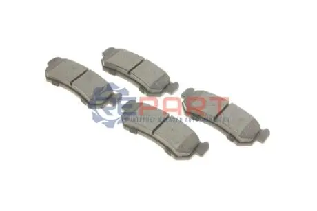 Колодки гальмівні (задні) Chevrolet Lacetti/Nubira 05-/Daewoo Nubira 97 Solgy 209182 Купити в Україні