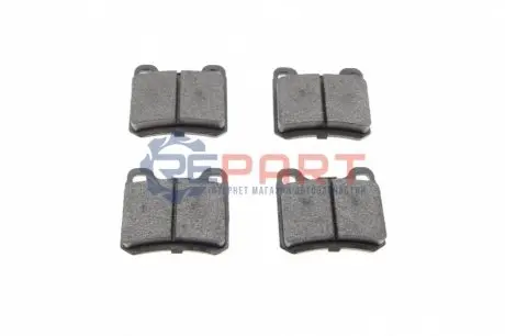 Фото Колодки гальмівні (задні) MB C-class (W202/S202)/E-class (W124/S124/C124) 93-00/MB 100 (W201) 85-93 Solgy (209192) зображення 1