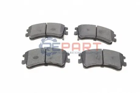 Колодки гальмівні (передні) Mazda 6 02-07 Solgy 209193 Купити в Україні