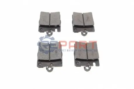 Фото Колодки гальмівні (задні) MB C-class (W203/S203/CL203)/CLK-class (C209) 00-11/E-class (S210) 96-99 Solgy (209194) зображення 1