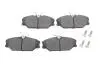 Фото Колодки гальмівні (передні) Renault Clio II 00-09/Laguna 93-01/Megane/Scenic/Safrane 96-03 Solgy (209203) зображення 1