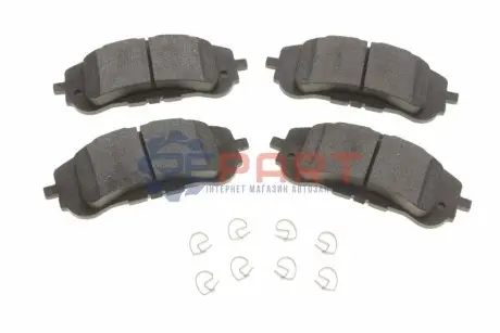 Колодки гальмівні (передні) Citroen Berlingo 18-/Peugeot 308 13-/Partner 18 Solgy 209216 Купити в Україні