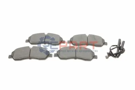 Колодки гальмівні (передні) Ford Tourneo Custom/Transit Custom/Transit V363 12- (+датчики) (спарка) Solgy 209223 Купити в Україні
