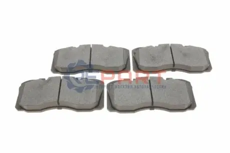 Фото Колодки гальмівні (передні) Iveco Daily IV/V/VI 06-/Line 14-16/Eurocargo 91-15 Solgy (209231) зображення 1