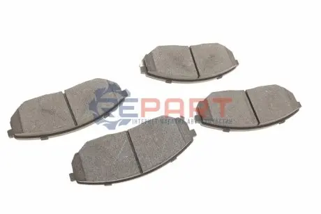 Колодки гальмівні (передні) Kia Sorento I 02 Solgy 209232 Купити в Україні