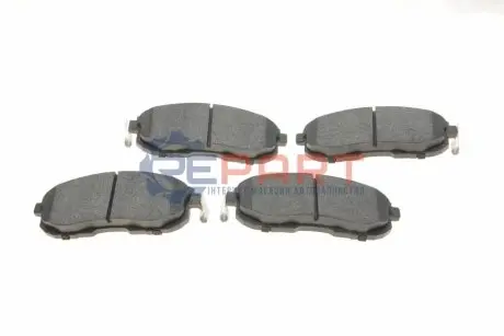 Колодки гальмівні (передні) Nissan Juke/ Pulsar/ Tiida 07 Solgy 209242 Купити в Україні