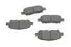 Фото Колодки гальмівні (задні) Nissan Juke/Leaf/Cube 10-/Murano/Teana 08-14/X-Trail/Tiida/Pulsar 13 Solgy (209257) зображення 1