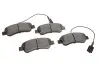Фото Колодки гальмівні (задні) Citroen Jumper/Fiat Ducato/Peugeot Boxer 06- (+датчики) Solgy (209261) зображення 1