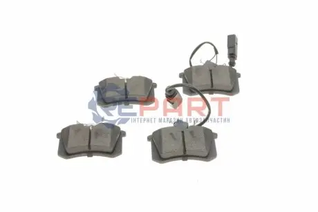 Колодки гальмівні (задні) Ford Galaxy 95-06/VW Sharan/Seat Alhambra 95-10/Ibiza 03-08 (+датчик) Solgy 209263 Купити в Україні