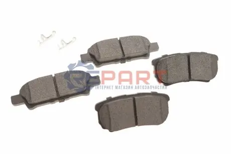 Колодки гальмівні (задні) Mitsubishi Outlander/Lancer 1.3-2.4 01 Solgy 209269 Купити в Україні