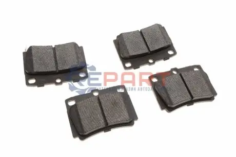 Колодки гальмівні (задні) Mitsubishi Pajero 91-00/Pajero Sport 98 Solgy 209270 Купити в Україні