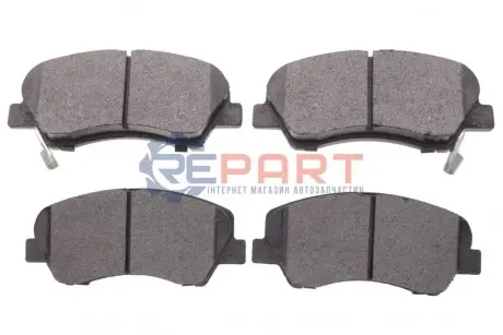 Колодки гальмівні (передні) Hyundai Accent IV 10-/ i20 14-/Solaris 17-/Kia Rio III 11 Solgy 209288 Купити в Україні