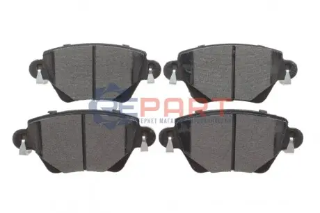 Колодки гальмівні (задні) Renault Kangoo 01-/Nissan Kubistar 03-09 Solgy 209292 Купити в Україні