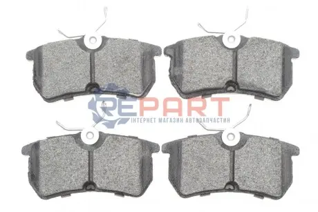 Колодки гальмівні (задні) Ford Focus 98-05/Fiesta V/VI 05 Solgy 209296 Купити в Україні