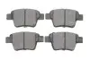 Фото Колодки гальмівні (задні) Citroen C4 04-11/Peugeot 207 06-13/307 00-12 Solgy (209297) зображення 1