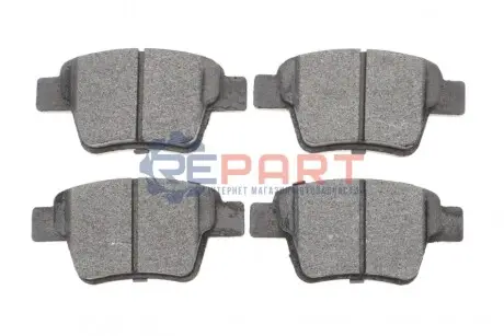Колодки гальмівні (задні) Citroen C4 04-11/Peugeot 207 06-13/307 00-12 Solgy 209297 Купити в Україні