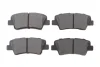 Колодки гальмівні (задні) Kia Ceed II/Rio III/Hyundai Accent/i20/i30/i40 10 Solgy (209299) зображення 1