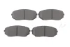Колодки гальмівні (передні) Mazda CX-7 06-14/CX-9/Ford USA Edge 06-/Mitsubishi L200/Pajero Sport 14 Solgy (209304) зображення 1