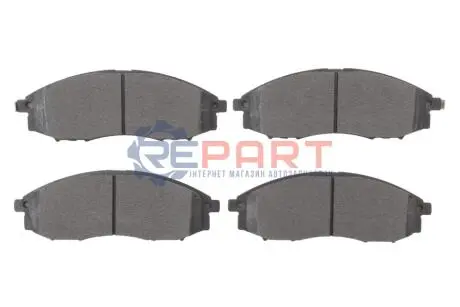 Колодки гальмівні (передні) Nissan Navara/Pick Up 2.4i/2.5 TD 98 Solgy 209309 Купити в Україні