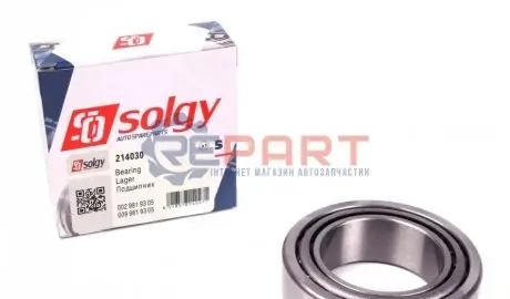 Підшипник (55x90x27) Solgy 214030 Купити в Україні
