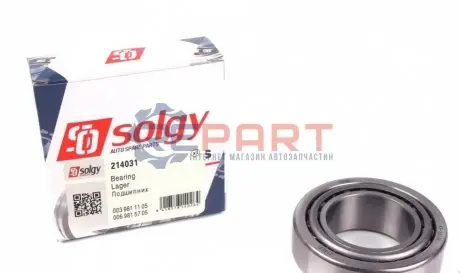 Підшипник (45x80x26) Solgy 214031 Купити в Україні