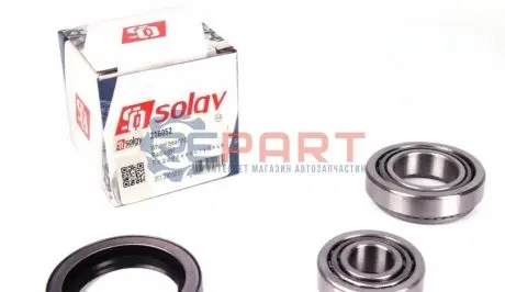 Підшипник маточини (передньої) MB (W124/W201) 84-93 (к-кт) Solgy 216052 Купити в Україні
